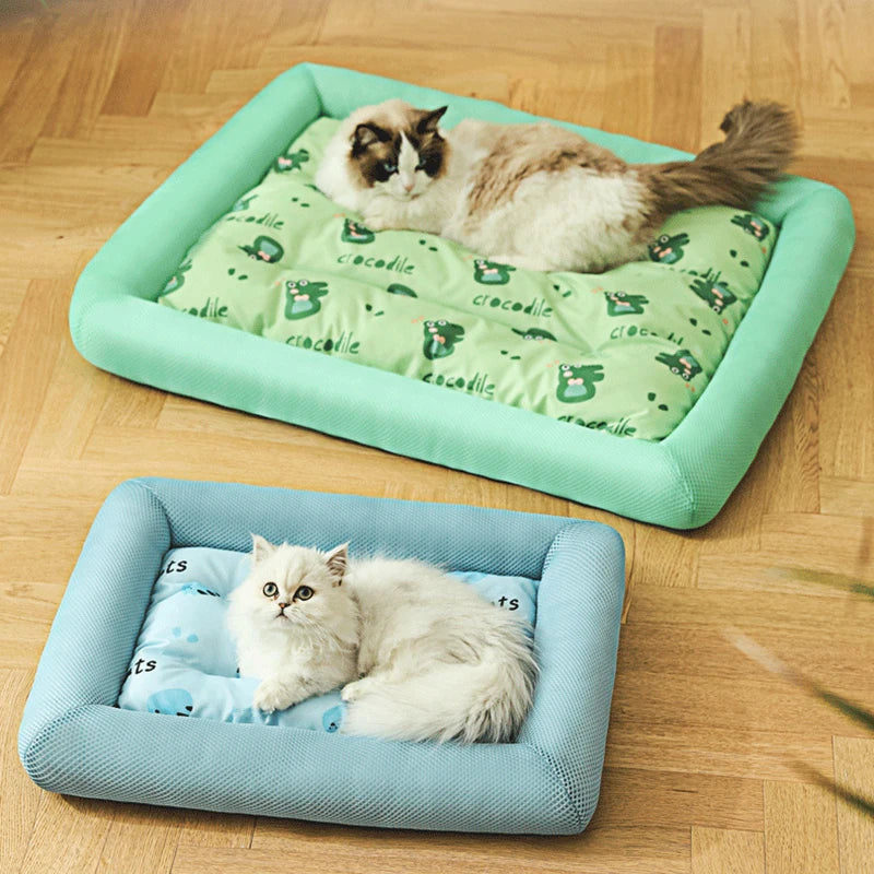 Cama para Gato e Cachorro Refrescante