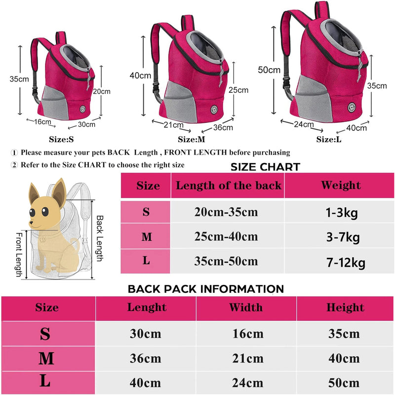 Sac à dos de transport pour animaux de compagnie