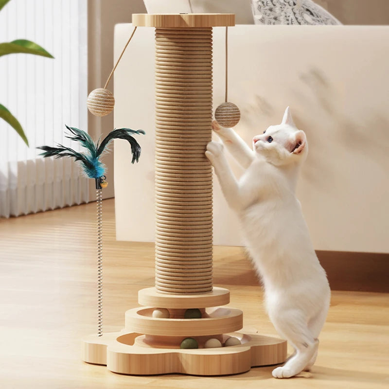 Poste para arranhar gatos - La Tour Sisal | Torre de arranhões