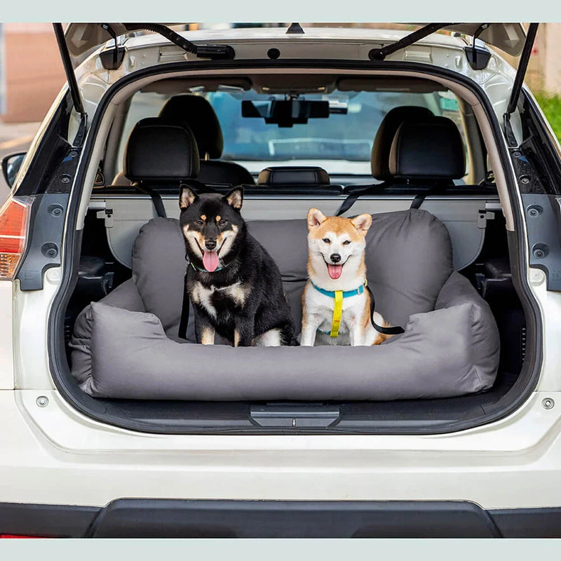 Assento de carro à prova d'água e seguro - estilo reforçado para cães médios e grandes